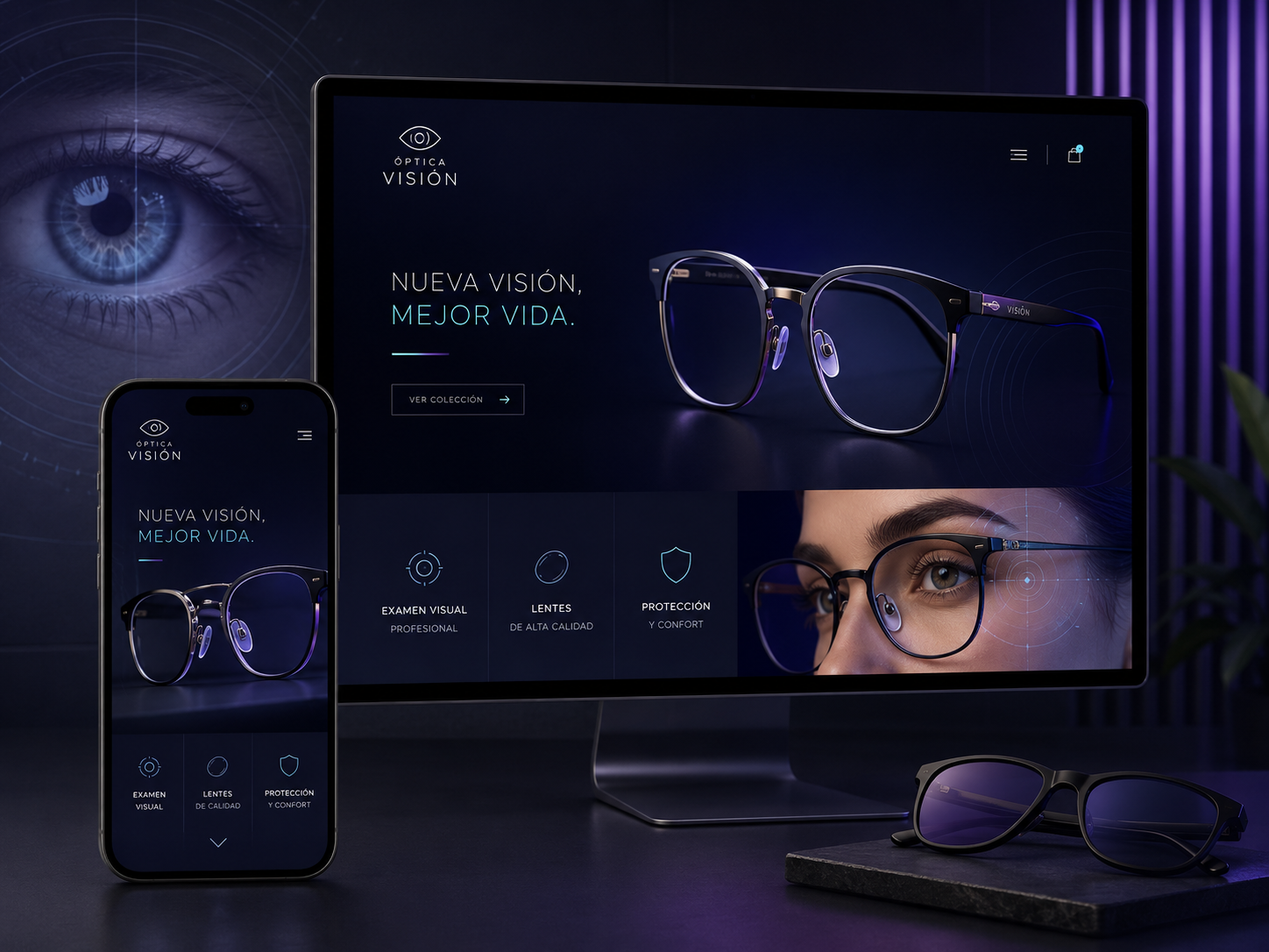Proyecto Óptica Visión — Diseño Web