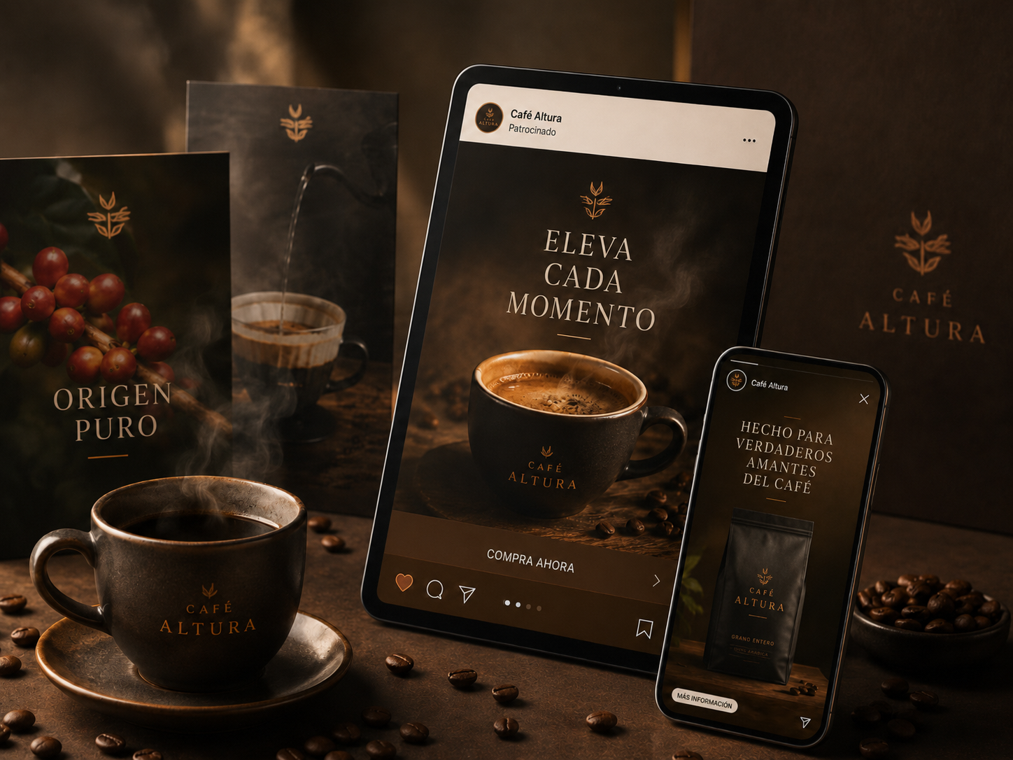 Proyecto Café Altura — Publicidad Digital