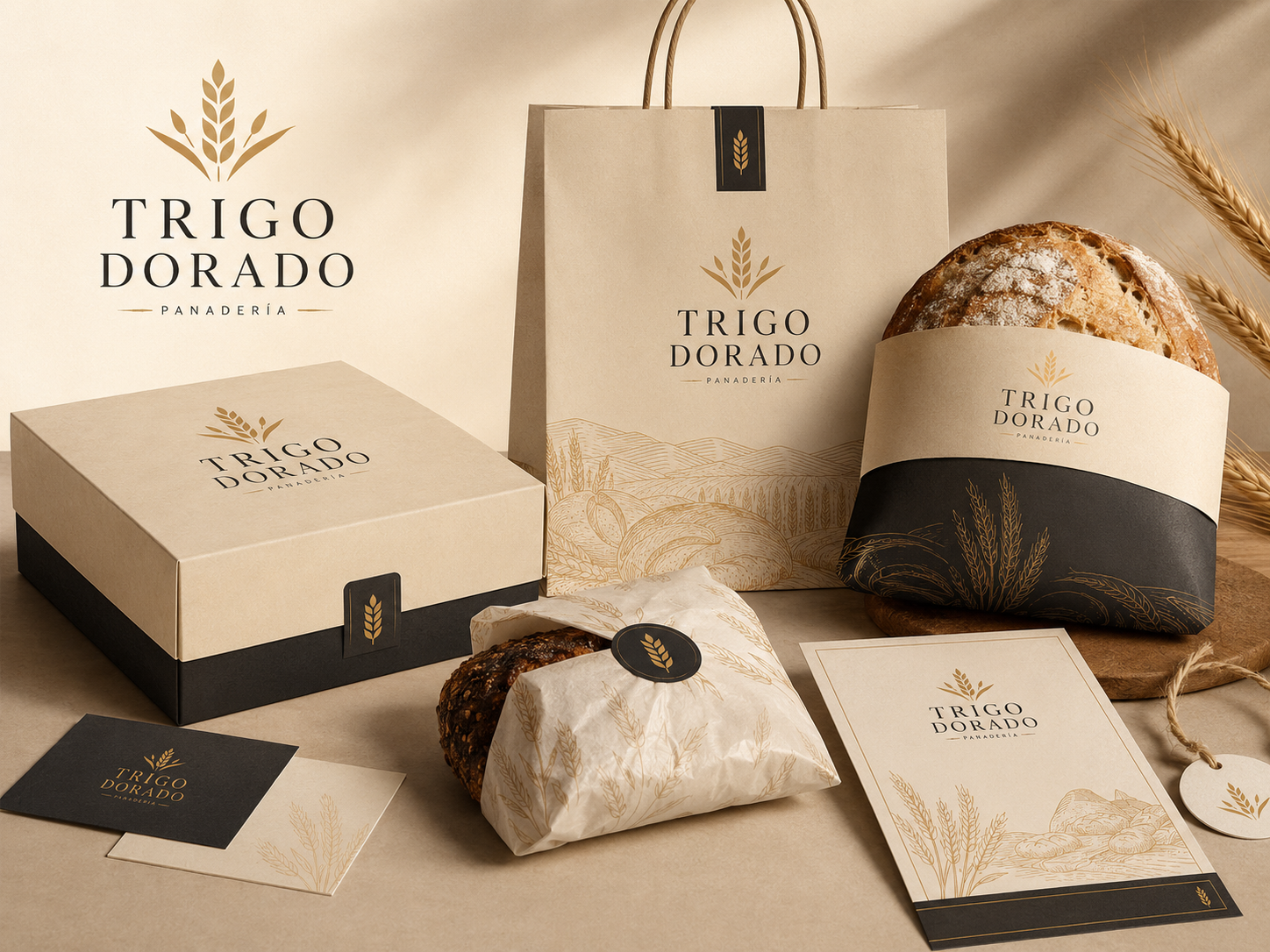 Proyecto Panadería Trigo Dorado — Diseño Gráfico