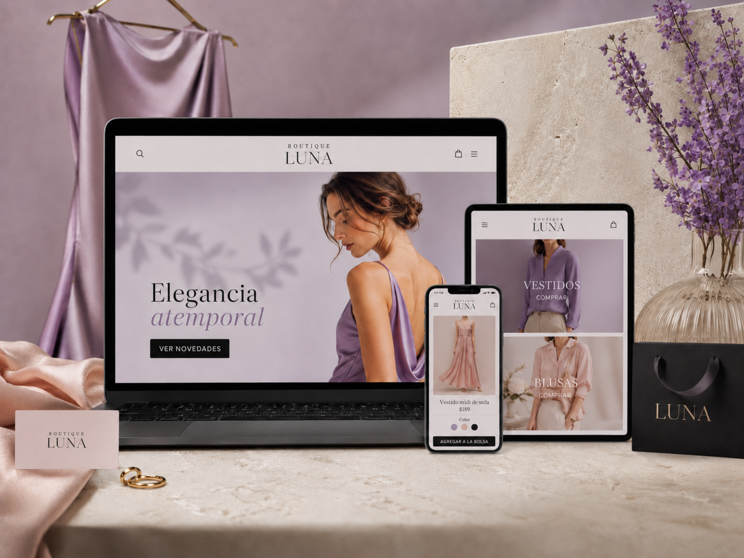Proyecto Boutique Luna — Páginas Web